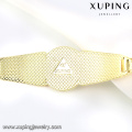 Xuping fabricante de joyas de China de tres colores chapado en oro joyas encantos pulseras